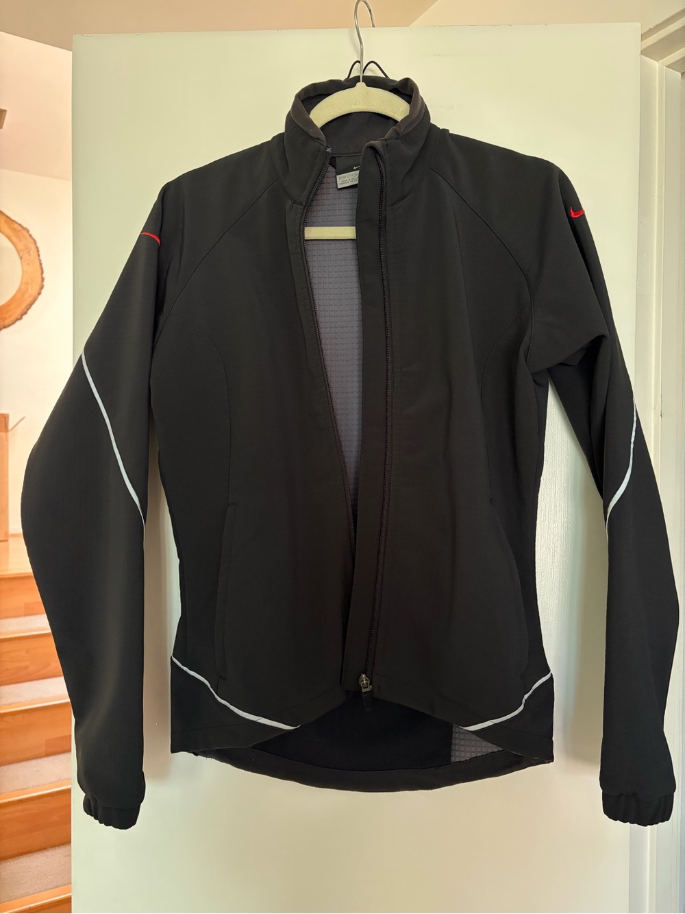 Nike Women’s Black Performance Jacket with Reflective Accents